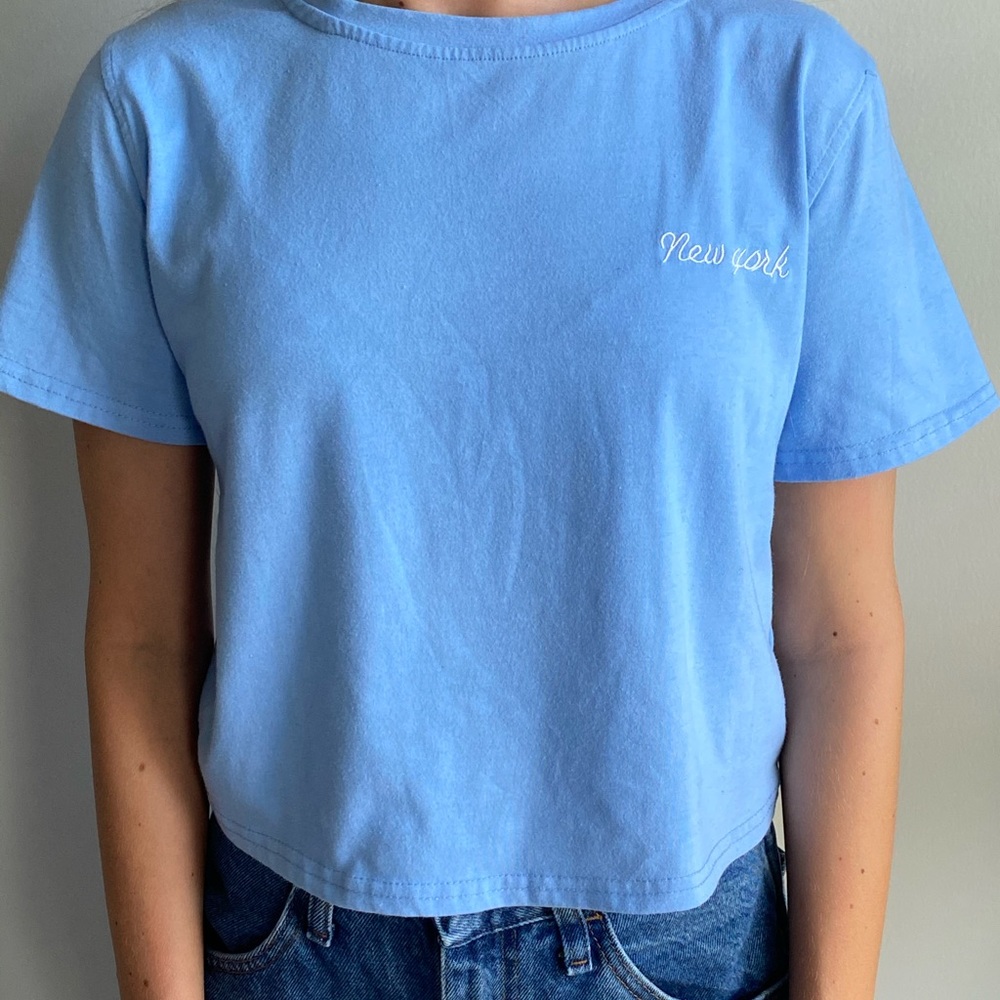 Blue t-shirt